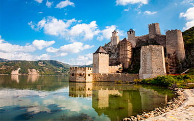 Medieval fortress in Golubac, Serbia Medieval fortress in Golubac, Serbia